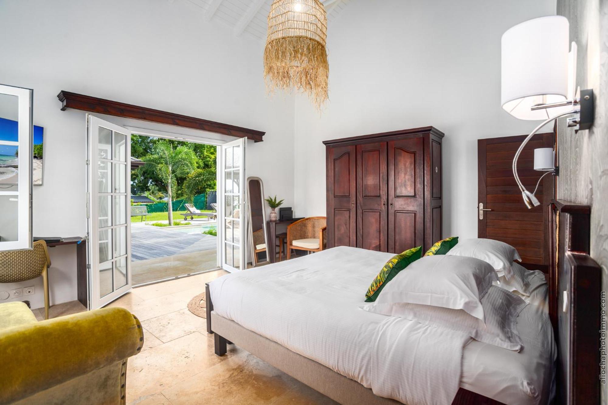 Bungalow Luxe Le Formidable - Habitation Saint Charles Petit-Bourg Chambre photo